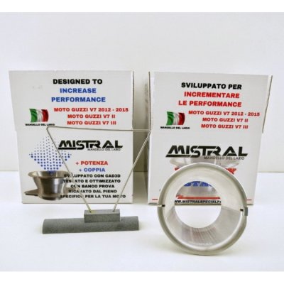Mistral MG V7-II/V7-III/ Nevada 750ie (E3) přídavné hrdlo sání CNC | Zboží Auto