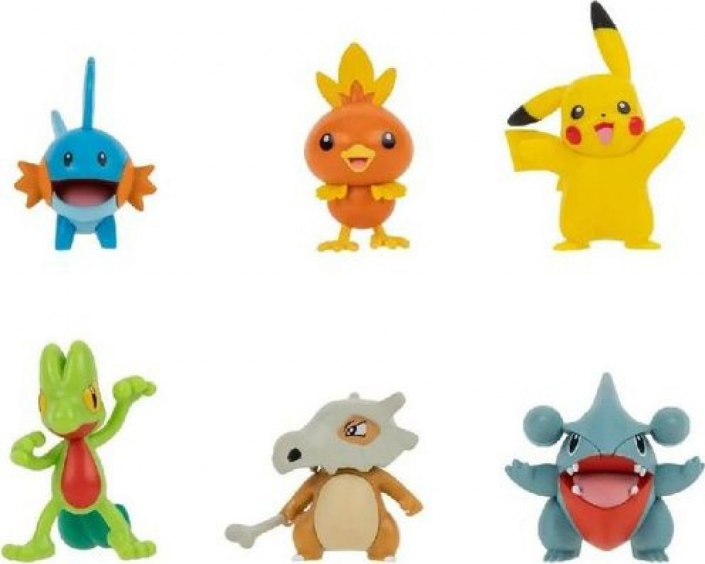 Jazwares Pokémon balení 6 figurek