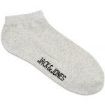 Jack & Jones Sada 5 párů pánských nízkých ponožek Dongo 12120278 Light Gray – Sleviste.cz