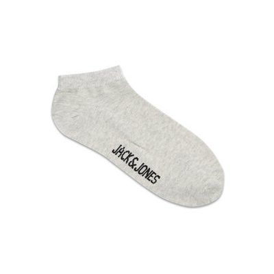 Jack & Jones Sada 5 párů pánských nízkých ponožek Dongo 12120278 Light Gray