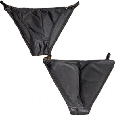 Černé dámské kalhotky s vycpávkami – Zbozi.Blesk.cz