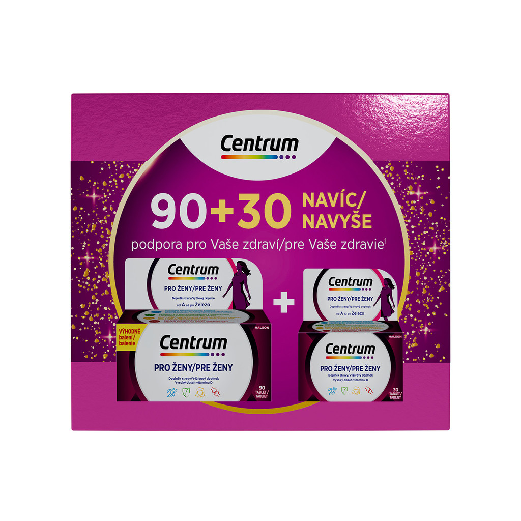 Centrum pro ženy 90+30 tablet dárkové balení