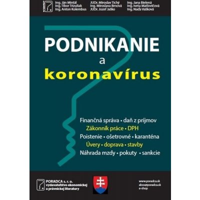 Podnikanie a koronavírus - Poradca s.r.o. – Sleviste.cz