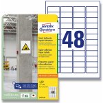 Avery Zweckform L7873-20 etikety s vysokou lepivostí 45,7 x 21,2 mm 960 etiket bílé – Sleviste.cz