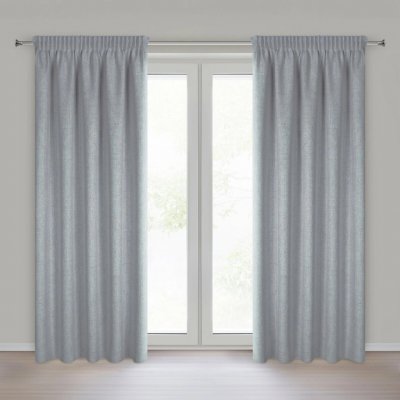 EUROFIRANY ZÁVĚS NA PÁSCE JULA2 140X270 CM MODRÁ – Hledejceny.cz