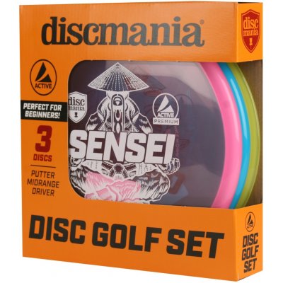 Discgolfová sada Discmania Active (putter, midrange, driver) – Zboží Mobilmania
