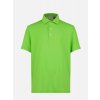 Dětské tričko Kjus Boys Polo Self Collar S/S Stem Green