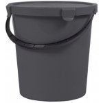 Plast Team Vědro s víkem 5 l šedé – Zboží Dáma