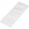 Mop a úklidová souprava Lari Úklidový mop mikrovlákno bílý s kapsami 40 x 13 cm