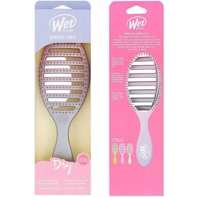 Wet Brush Speed Dry Feel Good kartáč na vlasy Ombre - Pink/Purple – Zboží Dáma