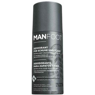 ManFoot Deodorant na obuv a chodidla pro muže 150 ml – Zboží Mobilmania