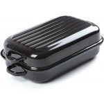 BELIS Smaltovaný dvoupekáč s žebrováním 40 cm 37240-00400005 – Sleviste.cz