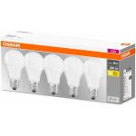 Osram 5PAK LED žárovka LED E27 A60 8,5W = 60W 806lm 2700K Teplá bílá 300° Base – Sleviste.cz