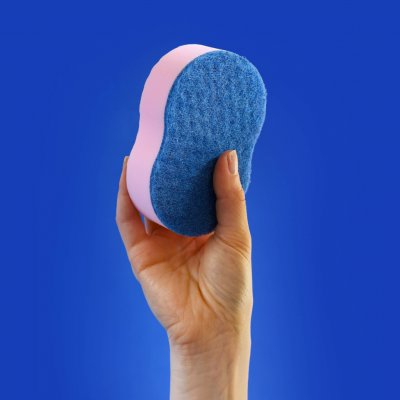 Nanie Scrub čistící nano houbička s drátěnkou 2 ks – HobbyKompas.cz