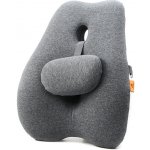 Powerton Bederní opěrka ergonomická šedá – Sleviste.cz