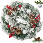 Verk 26192 Vánoční věnec s ozdobami 20 cm – Sleviste.cz