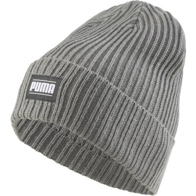 Puma Ribbed Classic Cuff beanie Strong Grey – Zboží Mobilmania