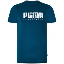 Puma Key Graphic Tee pánské tričko Ocean Tropic