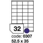 Rayfilm R0100.0307A samolepící 52,5x35mm bílé 100 listů – Hledejceny.cz