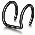SARINES Černý earcuff v minimalistickém dvojitém designu S1475 – Hledejceny.cz