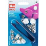 Knoflík stiskací JERSEY s aplikátorem - PRYM varianta bílá průměr 12 mm – Hledejceny.cz