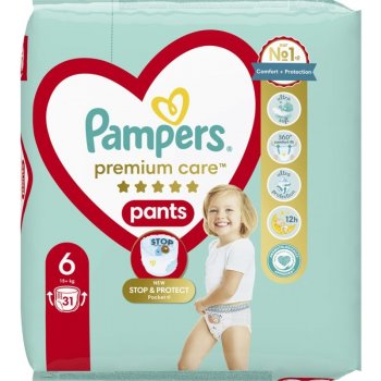 Pampers Premium Care Pants 6 31 ks