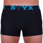 Styx pánské boxerky sportovní guma nadrozměr černé R960