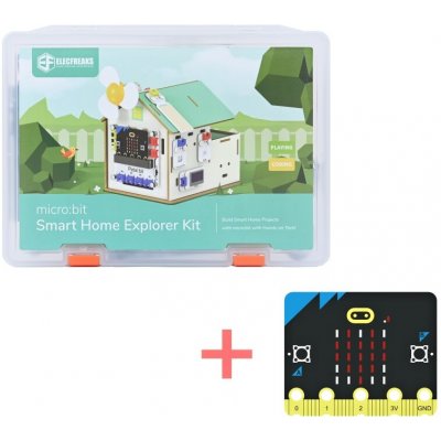 ElecFreaks micro:bit Petal Smart Home Explorer Kit - pro chytrou domácnost a IoT Varianta kitu: s deskou micro:bit V2.21 – Hledejceny.cz