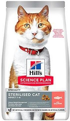 Hill\'s Fel. SP Adult Sterilised Cat Salmon 3 kg