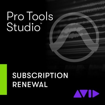 AVID Pro Tools Studio Annual Paid Annual Subscription Renewal