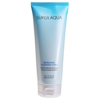 Missha Super Aqua Refreshing Cleansing Foam čistící osvěžující pěna 200 ml