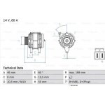 Generátor BOSCH 0 986 084 210