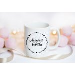 Fotodárky Tichá Keramický HRNEK Nejmilejší babička Pro leváka 300 ml – Hledejceny.cz