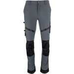Bennon ARGON TROUSERS GREY/BLACK Strečové kalhoty do pasu šedá/černá