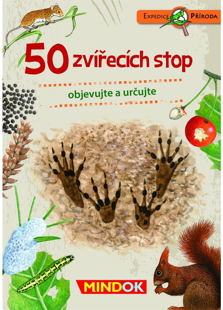 Mindok Expedice příroda: 50 zvířecích stop