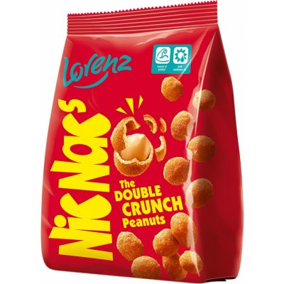 Lorenz Oříšky v těstíčku Nic Nac 125 g – Hledejceny.cz