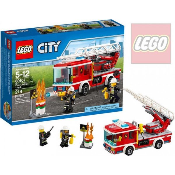 LEGO® City 60107 Hasičské auto s žebříkem od 999 Kč - Heureka.cz