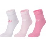Puma ELEMENTS PLAIN QUARTER 3P Růžová Bílá – Zboží Mobilmania