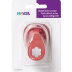 Heyda děrovač červený 17 mm Kytička – Sleviste.cz