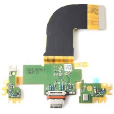 Sony Xperia 5 - Nabíjecí Konektor PCB Deska + Mikrofon - 1318-3239 Genuine Service Pack