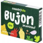 Country Life Bio Bujon zeleninový kostky 66 g – Zboží Dáma