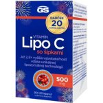 GS Vitamin Lipo C 500 mg se šípky XXL 110 kapslí – Hledejceny.cz