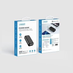 Veger S10 10000mAh PD20W QC 3.0 černá