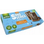 Gullón Křupavé sušenky s hořkou čokoládou bez přidaného cukru 150 g – Hledejceny.cz