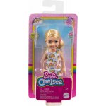 Barbie Club Chelsea Mini Girl Doll Blonde Wearing RainbowPrint Dress And Yellow Shoes – Zbozi.Blesk.cz