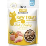 Brit Raw Treat Cat Hair & Skin Fish & Turkey 40 g – Sleviste.cz