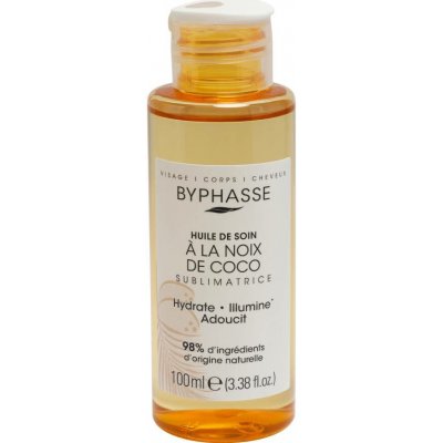 Byphasse Olej Sublimatrice 3v1 pro vlasy, pleť a tělo 100ml Vůně: Kokos – Sleviste.cz