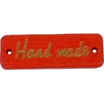 Pro Háčkování Hand made obdélník červený – Zboží Dáma