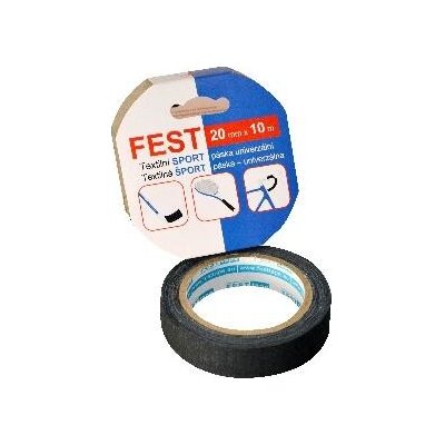 páska textilní 20mmx10m SPORT černý FEST TAPE – Zbozi.Blesk.cz