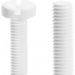 MPJet 1320 Polyamidový šroub M5x30 Bílý 4 ks – Zbozi.Blesk.cz